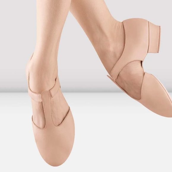 BLOCH Women's Grecian Sandal Dance Shoe - Leather Low Heel For Dance Teachers